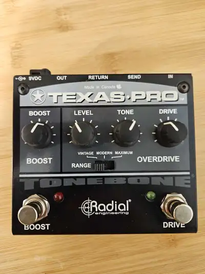 Radial Texas-Pro Overdrive w/boost, View more