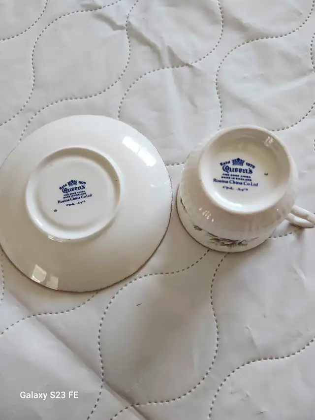 Queen's Rosina China Teacup Saucer63240706487041121