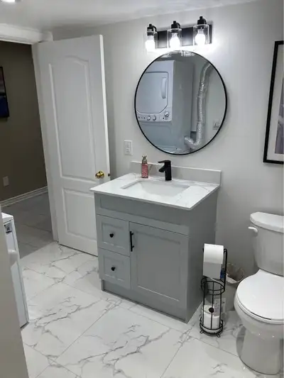 Modern and Clean 1 Bedroom Basement Apartment Rental