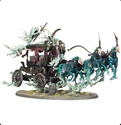 Warhammer Age of Sigmar Nighthaunt Black Coach Also good for Vampire Counts / Undead for The Old Wor...
