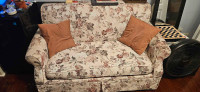 FREE! Pull out Loveseat sofa bed with mattress