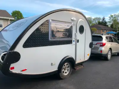Great little Tab teardrop camper made by Nucamp. Only 1,685 lbs. Includes an awning, 30 amp electric...