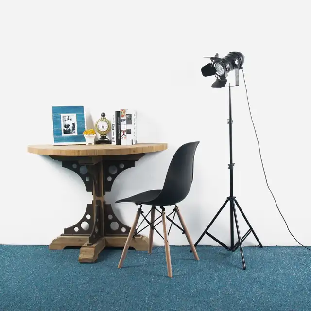 NEW Industrial Vintage Black Adjustable Tripod Floor Lamp in Indoor Lighting & Fans in Markham / York Region - Image 6