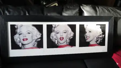 Grands cadres Marilyn Monroe / Audrey Hepburn, View more