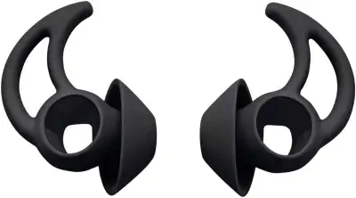 Bose StayHear Max silicone ear tips, 2 Pairs Per 1 Pack, Black, Size Small 22H 20006446