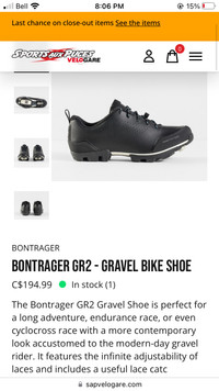 Bontrager Gravel bike shoes 