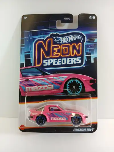 Mazda RX-7. 2025 Hot Wheels Neon Speeders 2/8, View more