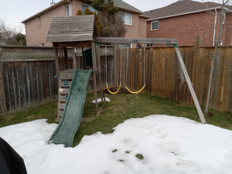 Wooden Swing Set Other Mississauga / Peel Region Kijiji