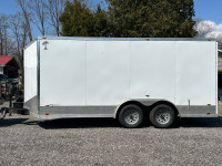 8x16 enclosed trailer