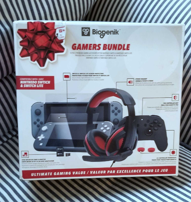 Nintendo Switch Headphones Gamers Box in Nintendo Switch in St. Catharines