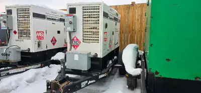 2017 MULTIQUIP DCA 70US13CAN MOBILE DIESEL GENERATOR, ISUZU 4 CYLINDER DIESEL ENGINE, 70 KVA SINGLE...