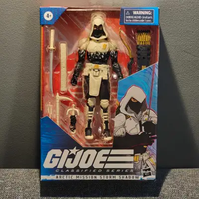 Arctic Mission Storm Shadow Gi Joe Classified Legit Figure. Not knock off trash. $100