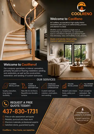 Flooring and Stair Services, View more