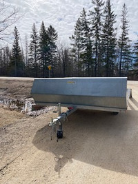 2011 Galvanized Snowmobile Trailer