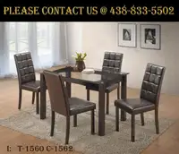 Furniture dining room set, round tables, kitchen tables, dinette