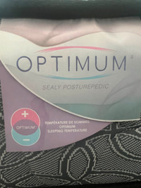 Sealy Optimum Posturepedic Eurotop Set Double/Full mattress+base