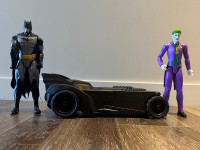 Batman vs Joker Action Figures Batmobile 