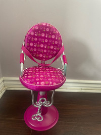 Doll salon high chair 