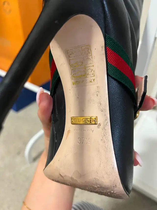 Gucci black leather high heel ankle boots in Women's - Shoes in Edmonton - Image 11