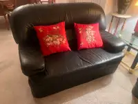 3 pieces  leather sofa set for sale at $850