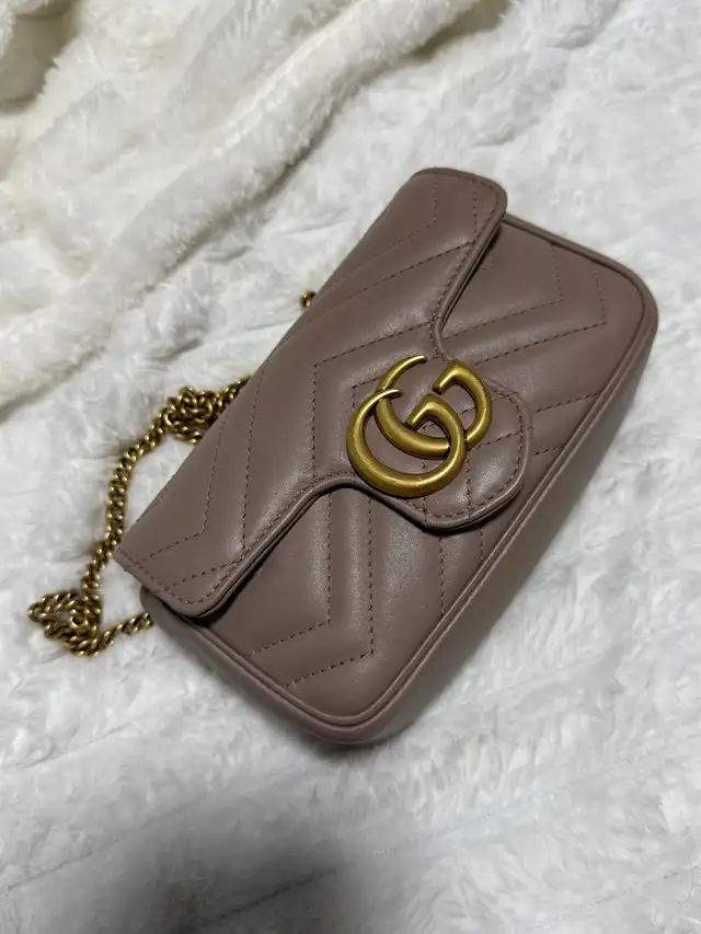 Authentic Gucci Marmont Mini64402010562433122