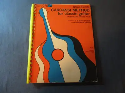 CARCASSI METHOD FOR CLASSIC GUITAR-1967-MATTEO CARCASSI-VINTAGE!, View more