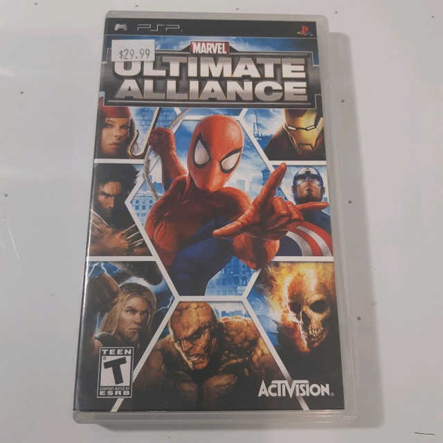 Marvel Ultimate Alliance for PSP in Other in Barrie