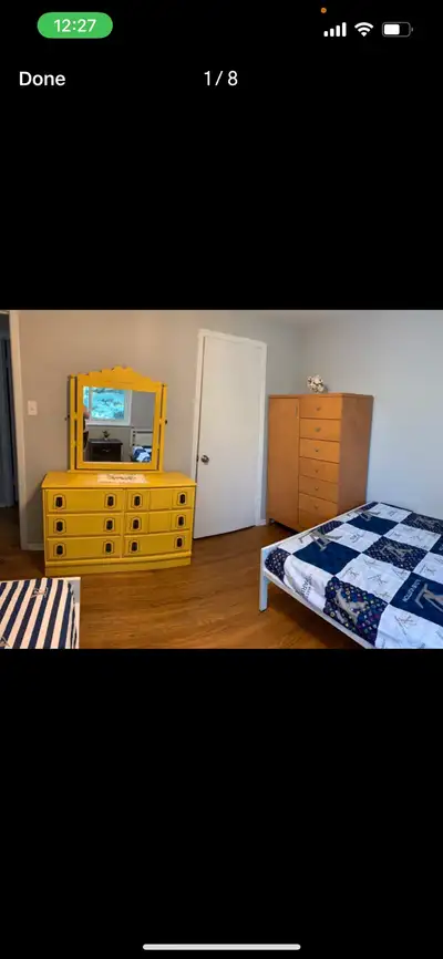 Master bedroom available for couple or girls or boys.