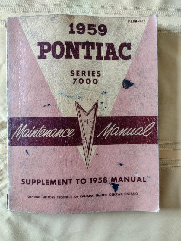 Vintage Pontiac Manuals in Other in Grande Prairie - Image 4