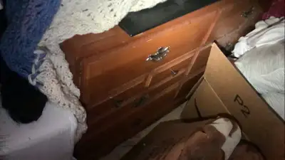 L solid wood dresser chest of drawers, View more