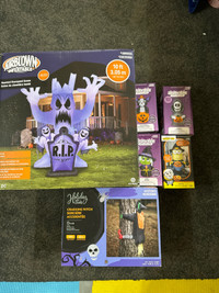 NEW Halloween Inflatables and decorations 