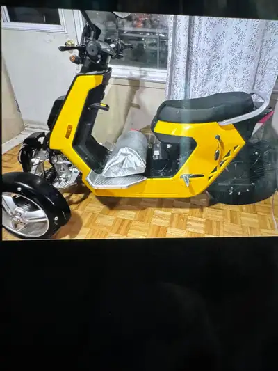 I am selling my yellow electric scooter, perfect for zipping around town. This scooter is in great c...