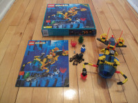 Lego vintage 6175 Crystal Explorer Sub. Complet.