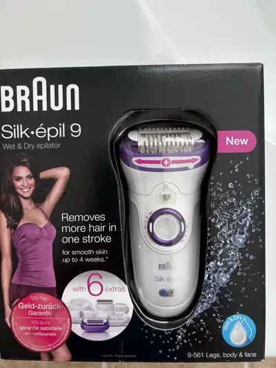 Braun Silk-épil 9 Wet & Dry epilator, View more
