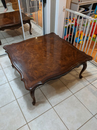 Lovely Antique Solid Wood Coffee Table and side tables