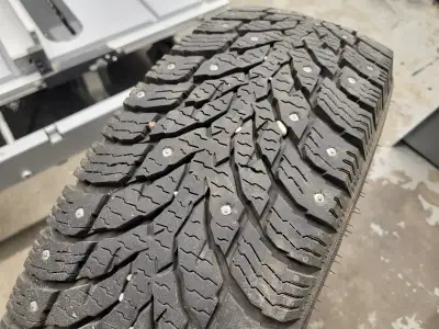 Selling 6 studded winter tires from my Ford Transit 350 HD. Tires came with purchase of the van, I p...