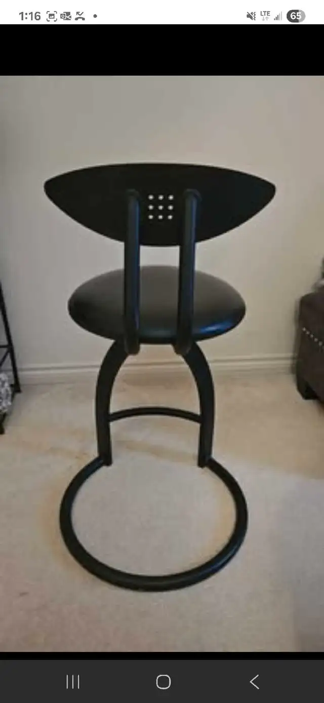 Leather bar stool chair (one chair)62854392989186122