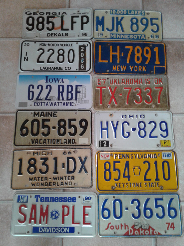 License plates in Arts & Collectibles in London