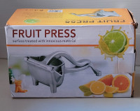 Brand New Aluminum Alloy Manual Fruit Press Juicer