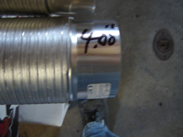 Aluminum flexible /expandable duct pipe;4"/5"/7"/8"/10"/diameter in Heating, Cooling & Air in Hamilton - Image 4