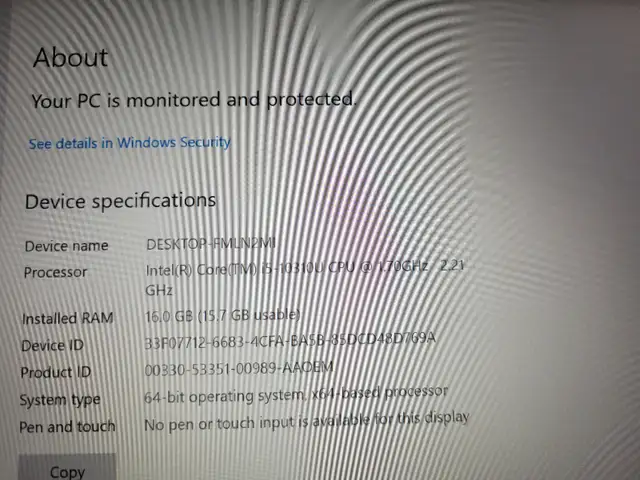 Thinkpad Lenovo Laptop X13 - 10th Generation in Laptops in Markham / York Region - Image 3