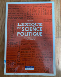 Lexique de science politique