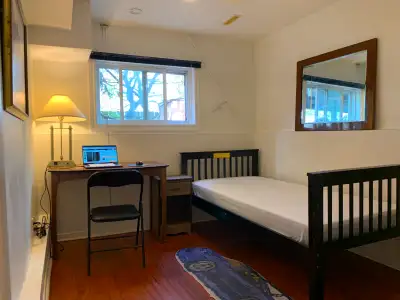 A clean and furnished private room is available now in a quiet house located in the heart of Mississ...