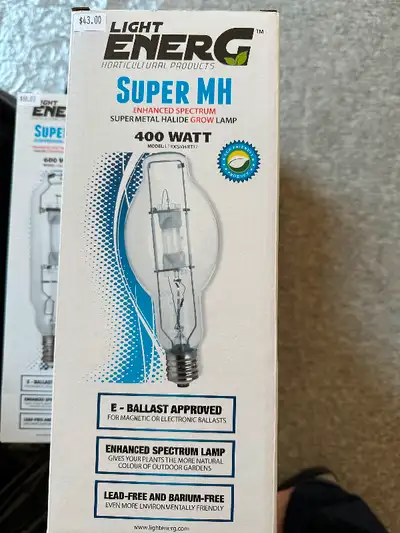 MH/HPS GROW BULBS. BRAND NEW IN BOXES., View more
