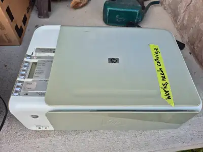Colour printer and scanner HP, View more