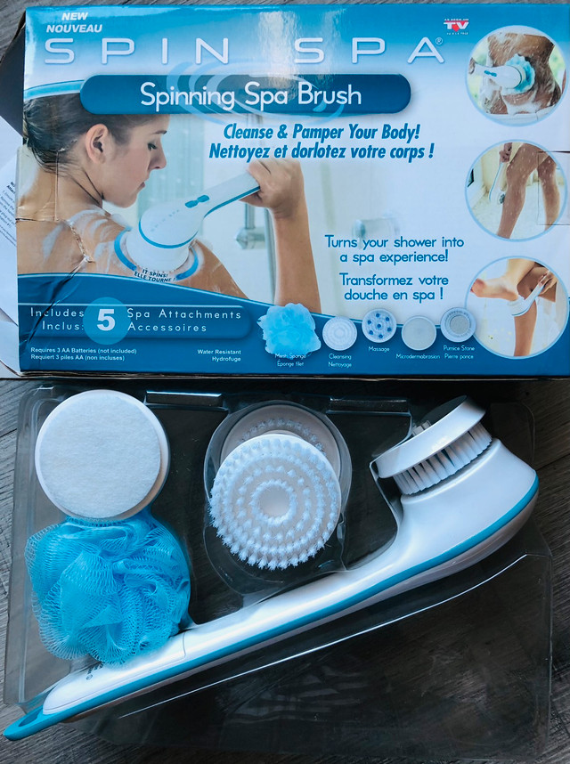 Brand new Spinning Spa Brush in Health & Special Needs in Mississauga / Peel Region - Image 2