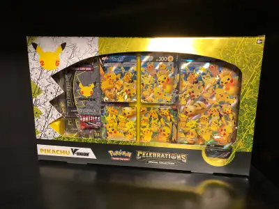 Pokemon Pikachu V-Union 25th Celebrations Anniversary Card Box, View more
