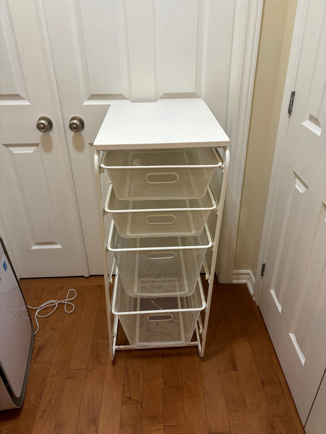 Algot IKEA sliding basket storage unit  in Dressers & Wardrobes in Ottawa