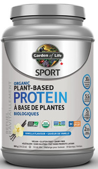 Garden of Life Sport Organic Plant Based Protein, Chocolate, 840