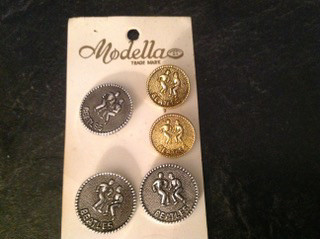 RARE Beatles metal buttons in Arts & Collectibles in Mississauga / Peel Region